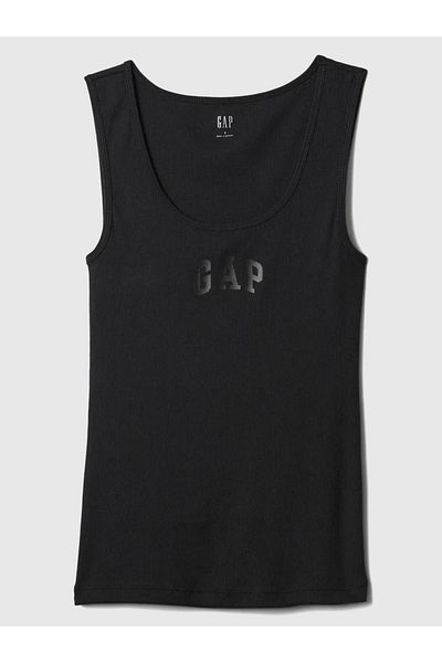 GAP حذاء مضلع بشعار رياضي أسود