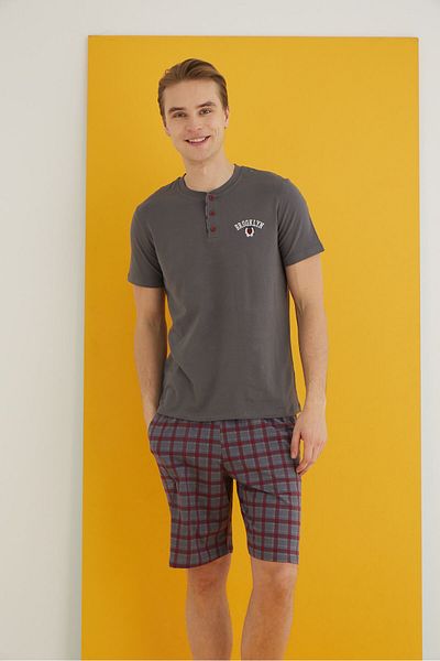 ELİTOL Combed Men's Shorts Set