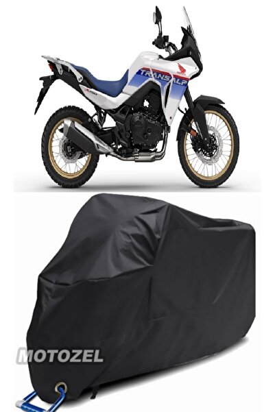 MotoZEL قماش مشمع أسود للدراجات النارية من هوندا XL 750 Transalp متوافق مع ال...