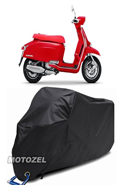 AutoZEL قماش مشمع أسود للدراجات النارية من لامبريتا G350 مقاوم للماء (متوافق ...