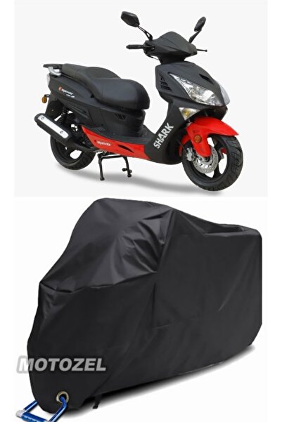 MotoZEL آسيا AS 150 T1 T1 حقيبة خلفية سوداء وقفل خلفي متوافق مع القماش المشمع...