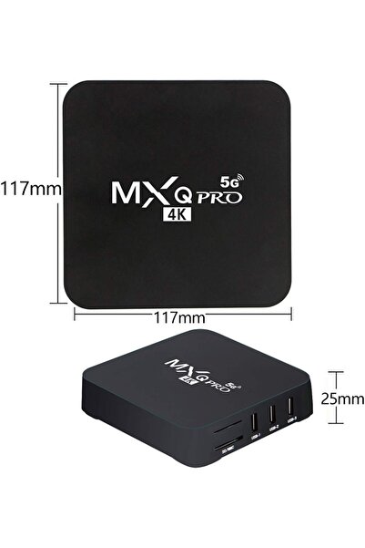 fulina 5G Android 13.1 TV Box 2025 Upgraded Smart Box H.265 HD 3D WiFi Quad Core Smart Home Media Player