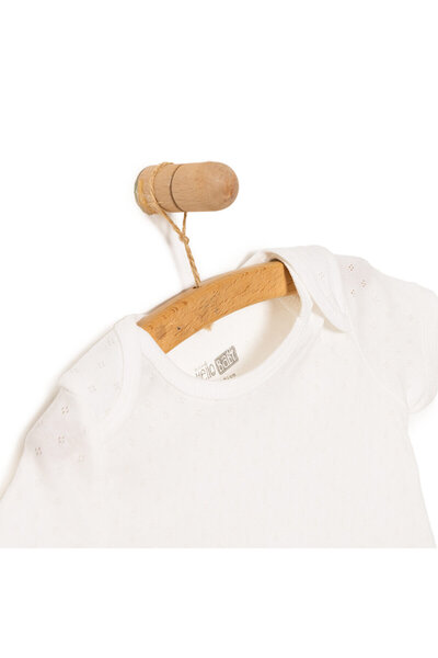 ebebek Hello Baby HelloBaby Jakarlı Kısa Kol Body