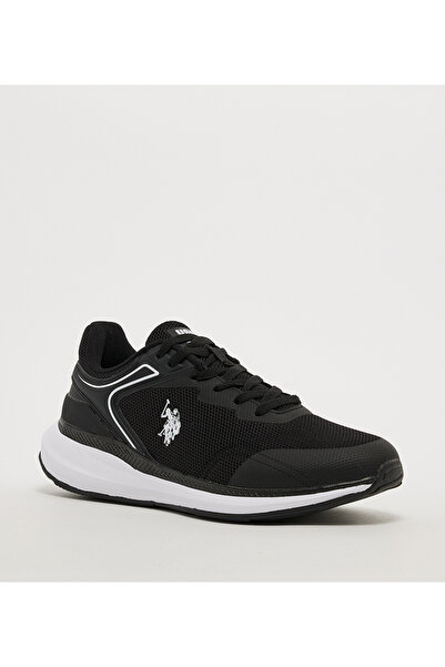 U.S. Polo Assn. PASIFIC MEN Black Men's Sneakers