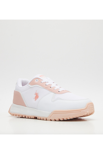 U.S. Polo Assn. حذاء رياضي نسائي أبيض 3M GWEN 3FXW