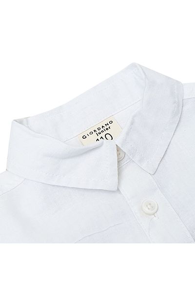 Giordano GIORDANO Junior Full Opening Long Sleeve Shirt