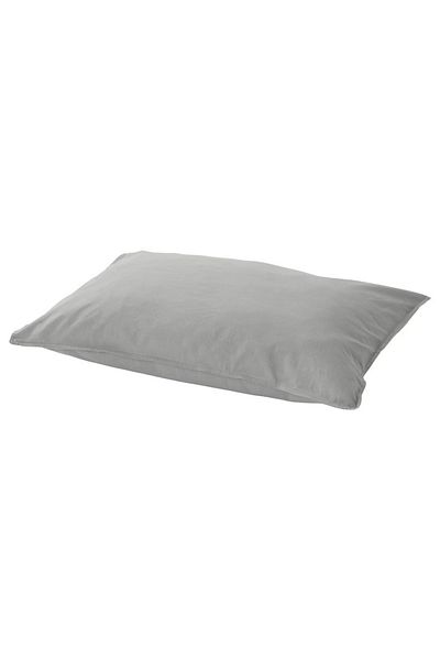 IKEA ÄNGSLILJA Grey Pillowcase – Soft Cotton, Breathable & Durable (50x80 cm)