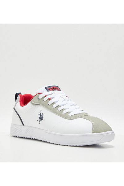 U.S. Polo Assn. 3W BASEL 3PR White Men's Sneakers