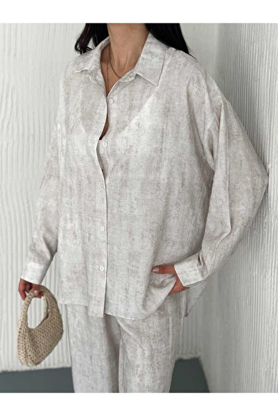 badibadii Oversize Casual Shirt - Trousers Suit