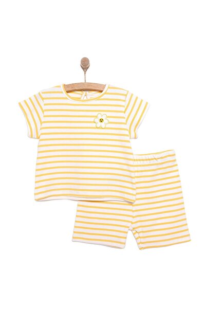 ebebek Hello Baby HelloBaby Sun Flower Kız Tshirt-Şort Kız Bebek
