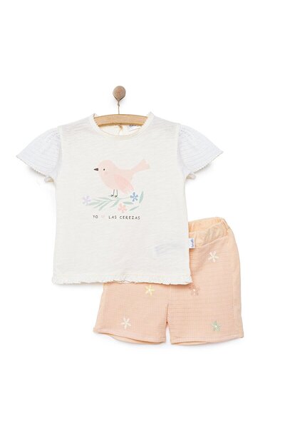 Bebetto Cute Fairy Girl Tshirt-Shorts Baby Girl