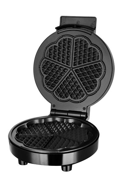 STARCREST STARCREST WM-1912 Waffle Maker, 1000 W, 5 Waffles, Non-stick Plates, Black