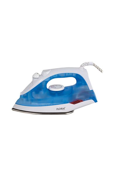 Floria Floria ZLN9686 iron, 1600W, 180ml capacity, adjustable temperature, stainless steel soleplate