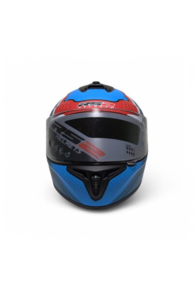 RS2 Kapalı Kask (SİYAH/MAVİ/KIRMIZI) #rs320 32010/1
