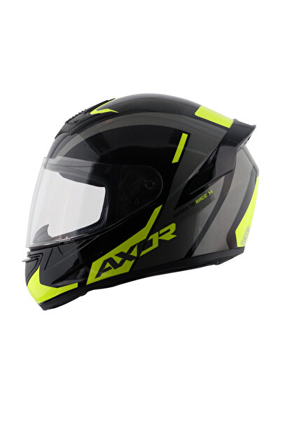 AXOR Rage Rtr Kask Black Neon Yellow Gloss Kask
