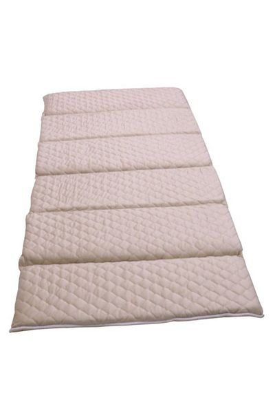 smart home A soft and comfortable sponge mattress that is foldable and easy to carry, size (190*90*6 cm)