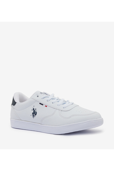 U.S. Polo Assn. حذاء رياضي نسائي أبيض 3W THUNDER WMN 3PR_1