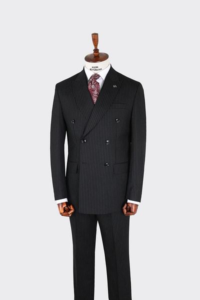 Kadir Büyükkaya Double-Breasted Suit-Kax1279W