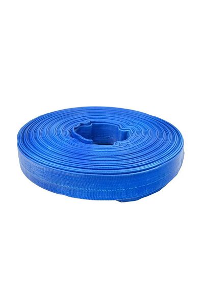 Tatta Water Discharge Hose Tt-pv2011, 50m Flat Pvc 1”