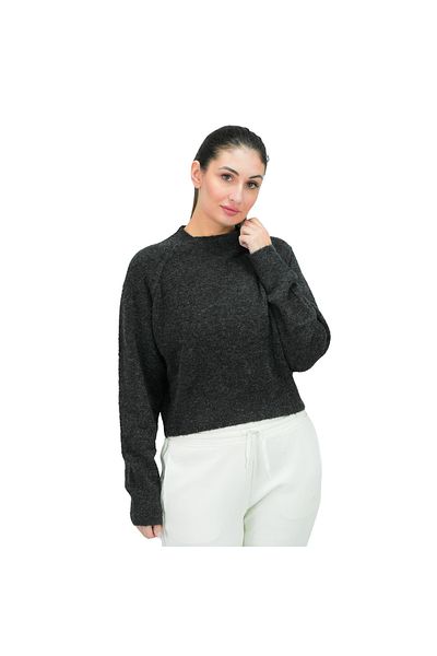 Giordano Women's Cozy Acrylic Blend Long Sleeve Pullover