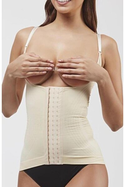 Elite Life K-10-975 Kadın Agraflı Göbek Toparlayıcı Sıkılaştırıcı Atlet Bel K...