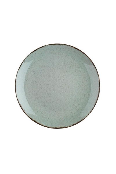 Kütahya Porselen Stolní servis Color-x, 24 kusů, pro 6 osob, porcelán, zelený, porcelán Kutahya.