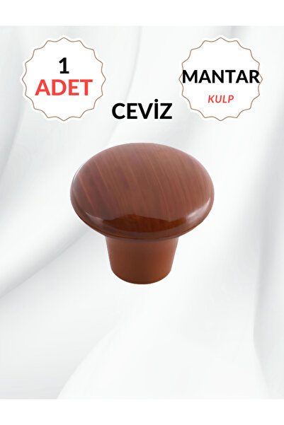 MKLAKS Mantar Plastik Düğme Ceviz Yuvarlak Mobilya Çekmece Düğme Kulp – Dayan...