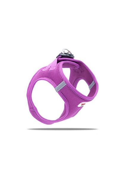 Tailpetz Air-mesh Harness Dog Collar Purple Xs