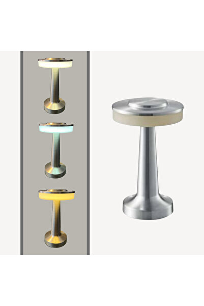 Horoz 050-002-0021 Silver Şarjlı Masa Lambası 2W