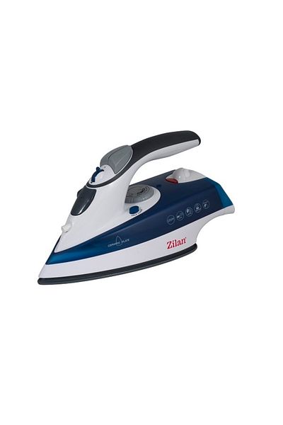 Zilan Home ZILAN ZLN8082 ceramic soleplate iron, 2200W, steam and dry ironing, self-cleaning function