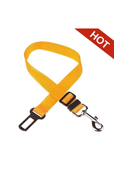 Choice YELLOW Dog Car Seat Belt Safety Protector Travel Pets Accessories Dog ...