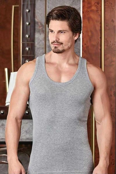Berrak 1016 Men's Ribbed Athlete Singlet