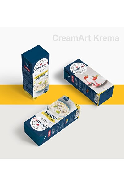 PEKLEZ Bitkisel Krema CreamArt %20 Yağlı x 3 Adet