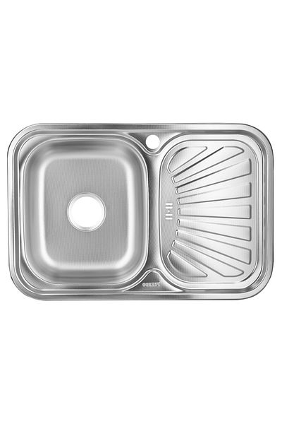 Freddo Chiuveta bucatarie Freddo SN9030S, pentru blat, 77x48cm, cuva stanga, anticalcar, inox