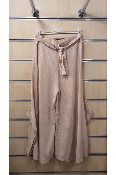 Park Moda Pamuk Par pantalona sa detaljima proreza