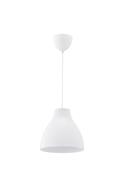IKEA IKEA MELODI Pendant Lamp, White, 28 cm – Modern & Ceiling Light for Dining, Kitchen, or Living Room