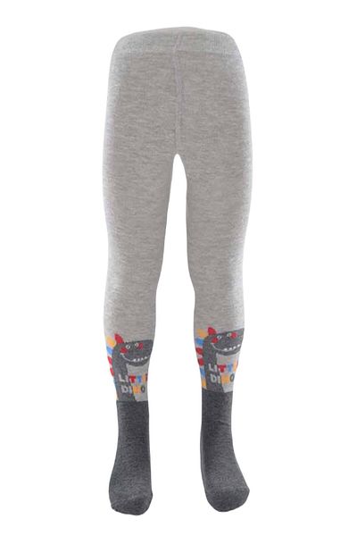 Ekinoks Boys' Cute Dino Pattern Cotton Pantyhose
