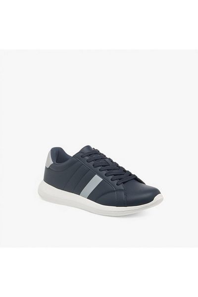 LBL by Shoexpress Stripe Detail Lace-Up Sneakers