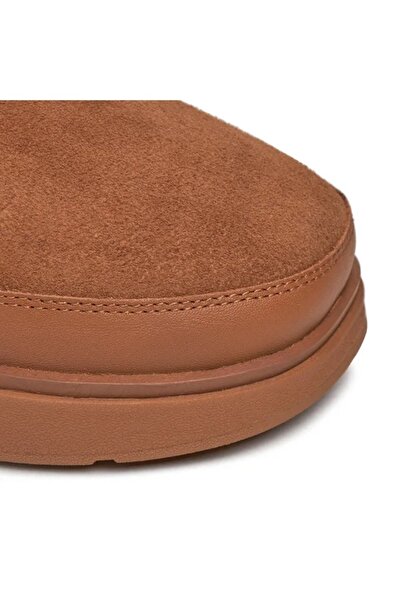 Fitflop Women's Brown Leather Genff Short Doublefaced Fitflop Sneakers