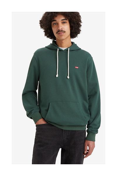 Levi's Ανδρικά φούτερ με κουκούλα Python Green - A4916-0004