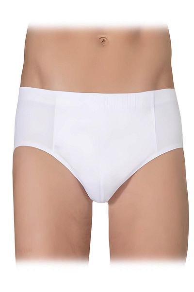 Berrak Ανδρικά χτενισμένα βαμβακερά εσώρουχα Classic Kom -1050