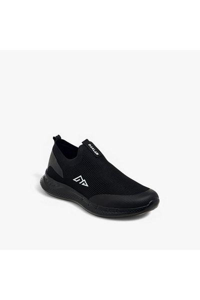 Oaklan by Shoexpress Logo Print Slip-On Shoes