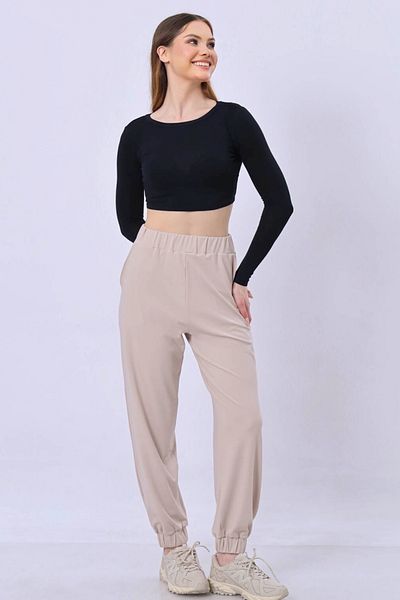 Emose ΨΗΛΟΜΕΣΗ ΓΥΝΑΙΚΕΙΑ JOGGER ΦΟΥΤΕΡ