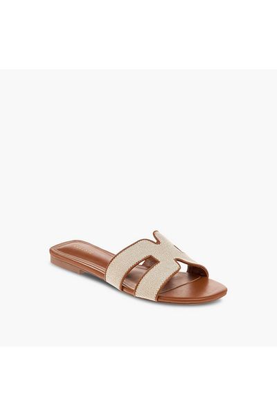 Celeste Women's Textured Slip-On Flat Sandals - J06007-001-25C
