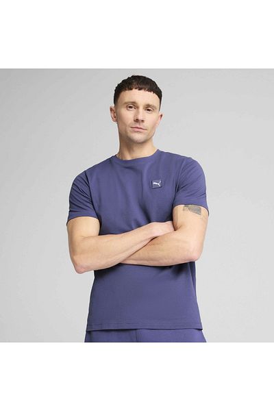Puma Тениска ESS ELEVATED Tee Mor Erkek Kısa Kol
