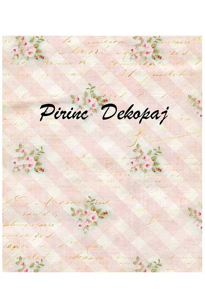 LİNEART Lineart Brass Decopage 3622