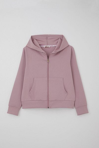 Breeze Girl's 3-Piece Pants Suit with Hooded 9-14 Years Old, Lilac