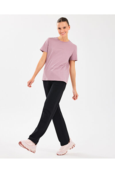 SKECHERS W Essential Crewneck T-Shirt Γυναικείο ροζ μπλουζάκι S2510029-620