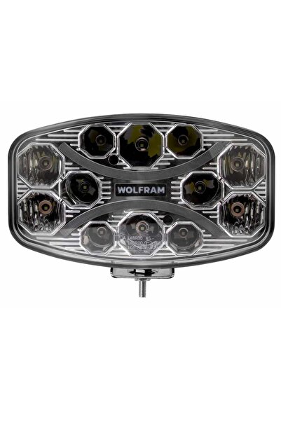 WOLFRAM Tır Sis Lambası Dikdörtgen 10/30V 60W 3 Fonksiyonlu Led
