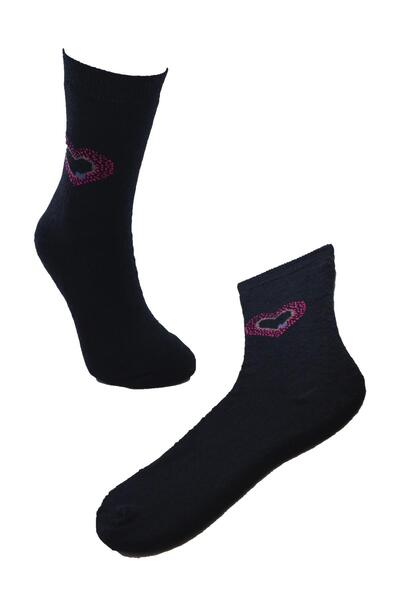 DoDe Flora Women's Cotton Socks Heart Print S.Donna 36-40